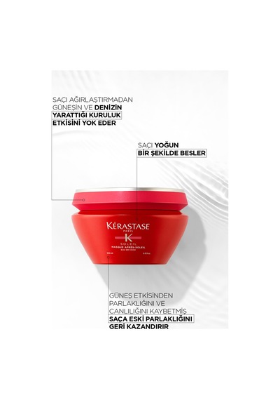 Kerastase Soléil Masque Uv Défense Active Güneşten Koruyan Saç Maskesi 200ml