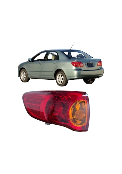 Toyota Corolla Stop Lambası Dış Sol 2007-2009