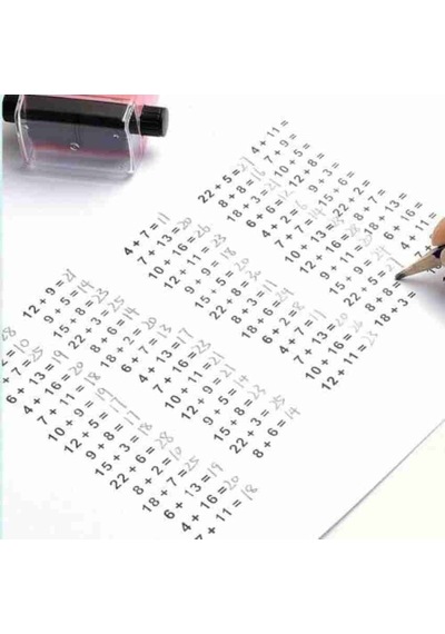 Bölme Otomatik Öğrenme Aracı Hızlı Matematik Eğitim Eğitici Set Okul Eşyası Sınav Hazırlık