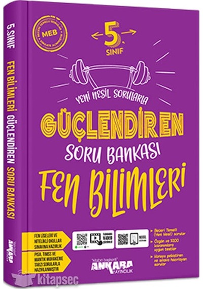 5. Sınıf Fen Bilimleri Güçlendiren Soru Bankası Ankara Yayın