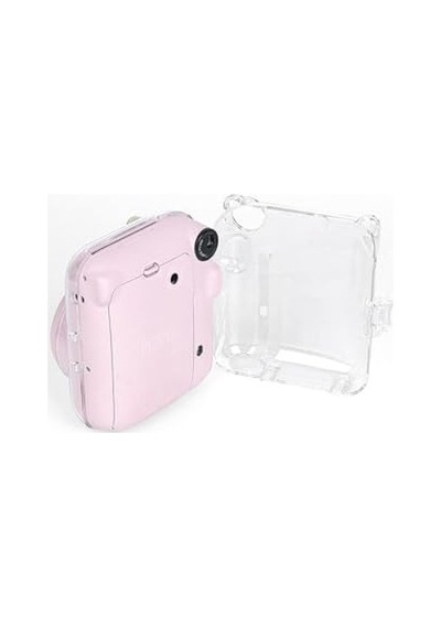 Instax Mini 12 Makine Uyumlu Şeffaf Koruyucu Kılıf-forsıbp079 Diğer