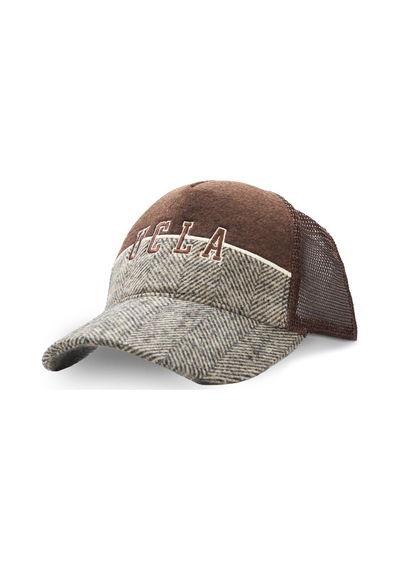 Ucla Ventura Koyu Kahve Baseball Cap Nakışlı Unisex Şapka Koyu Kahve