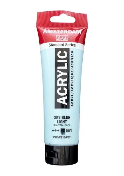 Amsterdam Standart Akrilik Boya 120ml Sky Blue Light / 551 Diğer