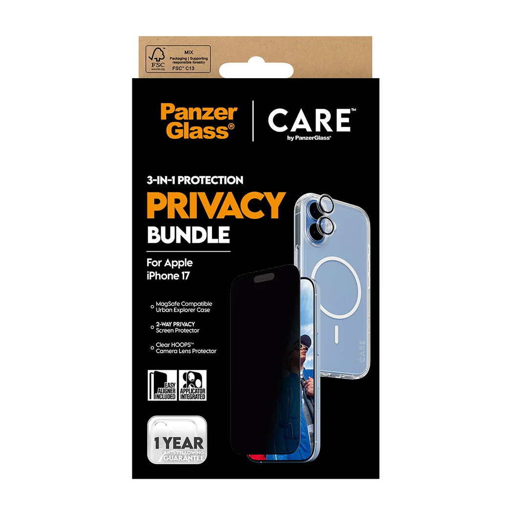 Panzerglass Apple Apple iPhone Uyumlu  17 Urban Explorer Bundle 3 Ü 1 Arada Hayalet Set