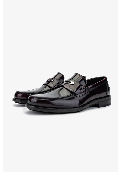 Valmenti Erkek Hakiki Deri Bordo Loafer Ayakkabı 1016 133 Erk Ayk Sk24-25 Bordo Acma Bordo