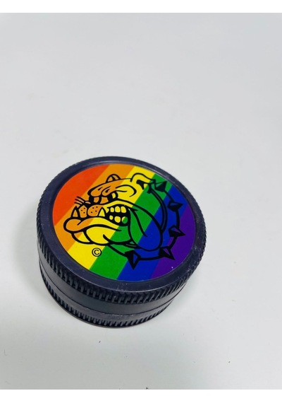 Plastik Bulldog 3Parça Tutunöğütücü Grinder//55Mm