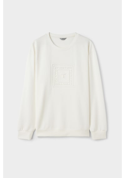 Twn Relaxed Fit Ekru Düz Sweatshirt 5ece26172400m Çok Renkli