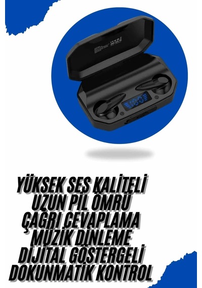 Yeni Nesil Android Ve İos Uyumlu Siyah Profesyonel Kulaklığı Çok Renkli