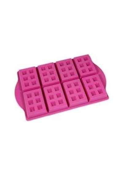 Waffle Silikon Kalıp 8x5,5 Cm 6 Delikli Diğer