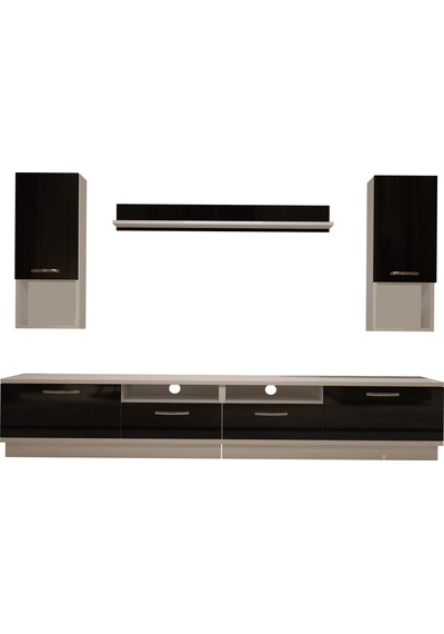 Decoraktiv Trendstyle 5220da Mdf Tv Ünitesi Tv Sehpası Beyaz - Siyah