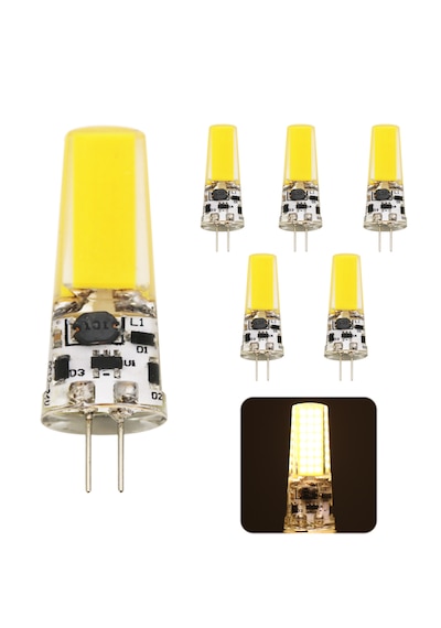 5 Adet 220 Volt 9 Watt G4 Led Ampül Beyaz Işık