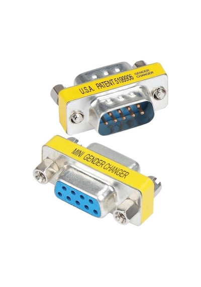 9 Pin Dişi Erkek Çevirici 9 Pin Erkek Dişi Çecirici Rs232 Erkek Dişi Changer Com Port Dişi Erkek  Changer