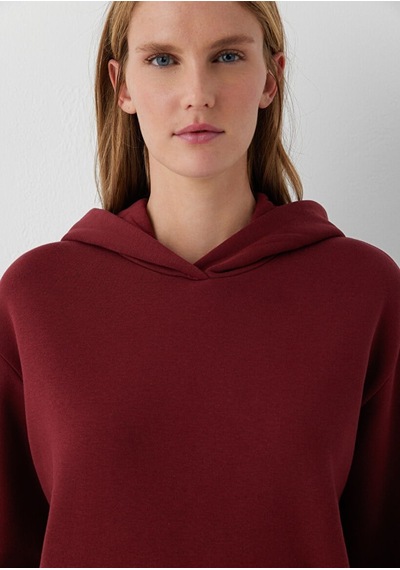 Mavi Kapişonlu Sweatshırt Koyu Bordo Bordo Kadın Sweatshirt M167299-85347