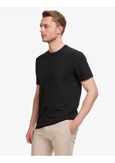 Pierre Cardin Erkek Siyah Tişört 50327857-vr046