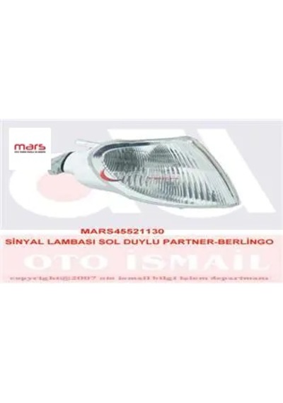 Sinyal Sol Partner-berlıngo 07/96-12/02 Mars 6303,79