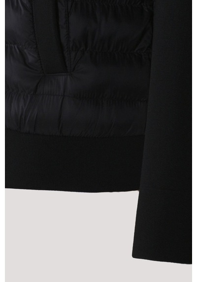Erkek Zırh Örme Siyah Hırka Düğmeli Dik Yaka Slim Fit İnce Astarlı Mevsimlik Cardigan Ncs Jeans 4518-siyah Siyah