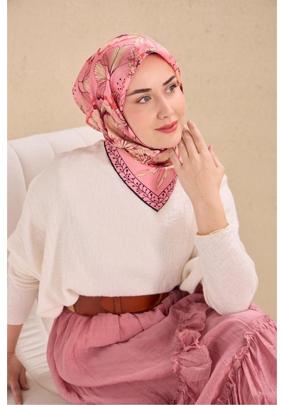 Silk Home Twill İpek Eşarp 11510-11 Pembe