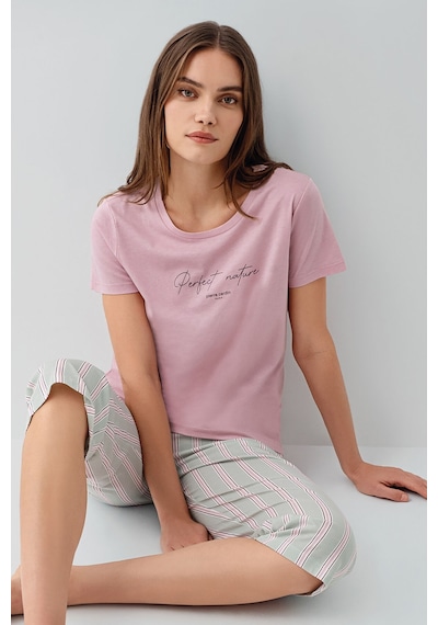 Pierre Cardin Kadın Pembe Kapri Takım Pc9172-s-v2 Pembe