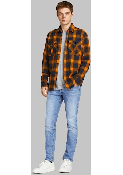 Jack & Jones Jack Jones Glenn Model Açık Renk Erkek Kot Pantolon 12203510 Jack & Jones Jack Jones Glenn Model Açık Renk Erkek Kot Pantolon 12203510