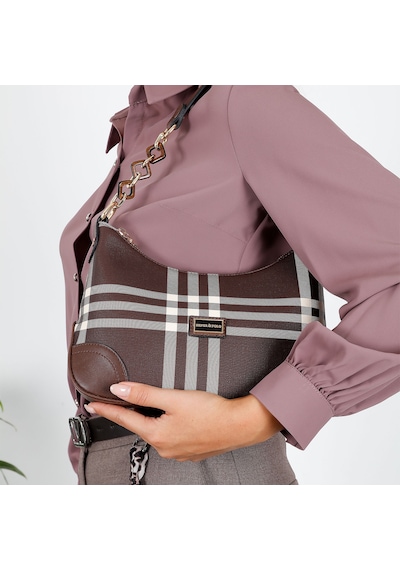 Silver & Polo Silver Polo Sp1277-m212 Sılver Polo Kadın Omuz Çantası Kahve - Kahve Kahverengi