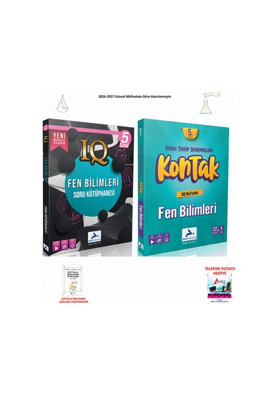 Paraf 5. Sınıf Fen Bilimleri Iq+kontakt 2 Kitap Seti