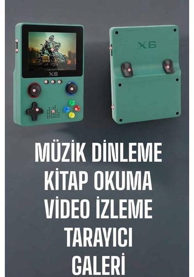 3.5 - 429 - İnç Ekran 1000 Oyunlu Oyun Konsolu El Atarisi Miüzik Dinleme Ve - Glblseme - Kitap Okuma