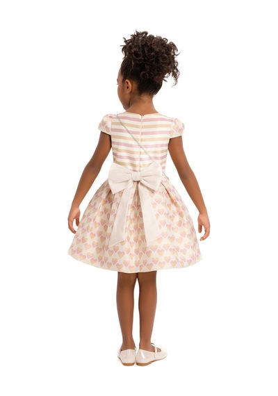 Pamina Kız Çocuk Elbise 34170pr Beige