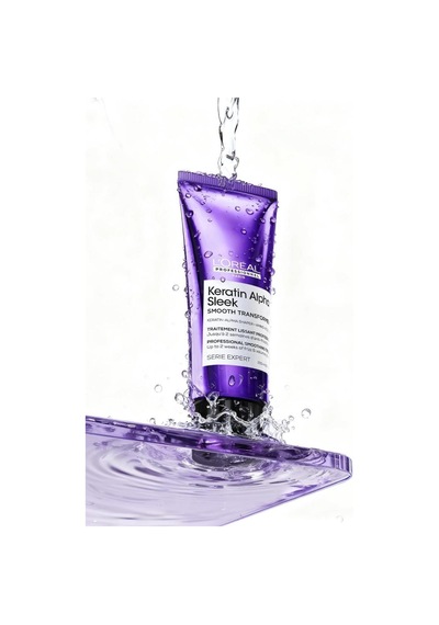 Keratin Alpha Sleek Smooth Transformer Elektriklenme Önleyici Ve Pürüzsüzleştirici Saç Kremi 200 Ml