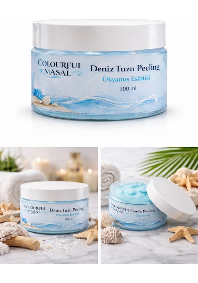 Nemlendirici, Arındırıcı, Besleyici, Batık Giderici Vücut Peelingi 300 Gr.