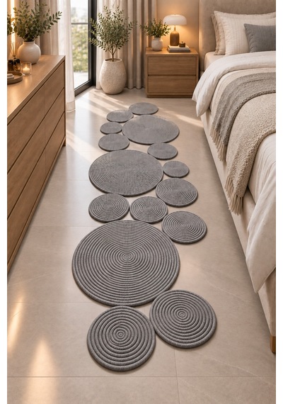 Bohem Asimetrik Jüt El Yapımı Yuvarlak Detaylı Jüt Hasır Görünümlü Dekoratif Kilim, Organik Form Modern Banyo Mutfak Koridor Halı Kilim Paspas Doğal Tasarım Gri 934606952 Gri Bohem Asimetrik Jüt El Yapımı Yuvarlak Detaylı Jüt Hasır Görünümlü Dekoratif Kilim, Organik Form Modern Banyo Mutfak Koridor Halı Kilim Paspas Doğal Tasarım Gri 934606952 Gri