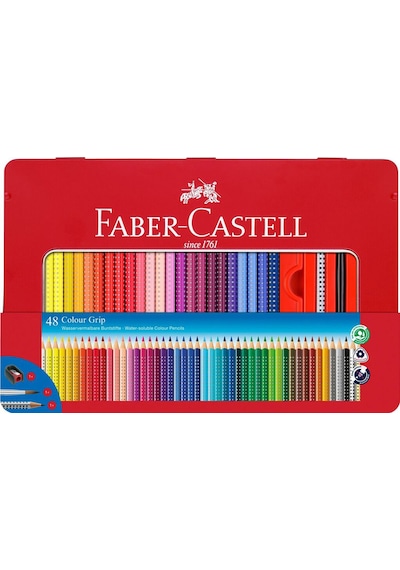 Faber-Castell Grip Boya Kalemi Tin 48'li