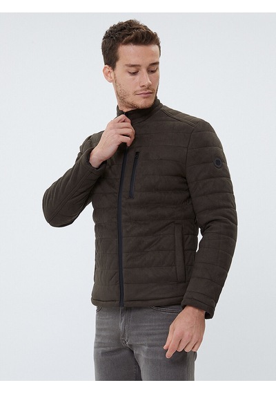 Loft Slim Fit Erkek Mont Haki