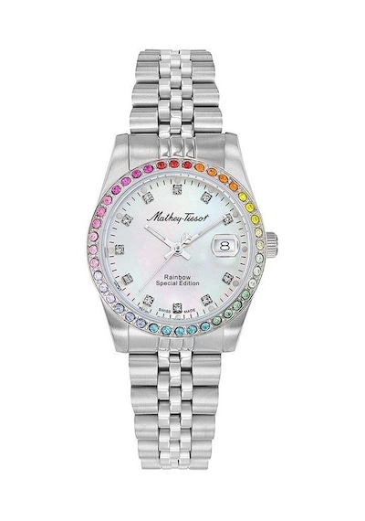Mathey Tissot D809aqı Kadın Kol Saati Metalik