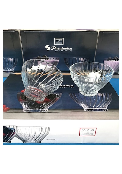 Paşabahçe Bouguet Cam 6 Adet Kase 530226