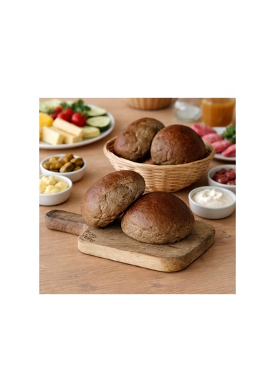 Çavdar Ekmeği 6'lı - Odun Ateşinde Pişirilmiş - 863389148