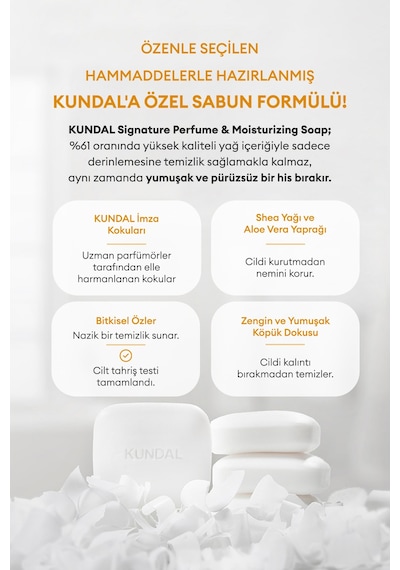 Kundal Signature Perfume & Moisturizing Soap Ylang Ylang 100 G