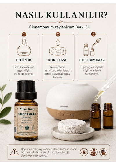 Tarçın Kabuğu Yağı 10ml 10 ML