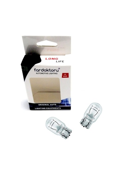 Megamarket06 T20 W21/5w Çift Devre Dipsiz Oto Ampulü Ph5723 2adet