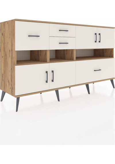 Kronos Konsol 5 Raflı 4 Çekmeceli 4 Kapaklı 176x59x99 Çam-aytaşı Çam-aytaşı Kronos Konsol 5 Raflı 4 Çekmeceli 4 Kapaklı 176x59x99 Çam-aytaşı Çam-aytaşı
