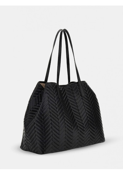 Guess Vikky Kapitoneli Kadın Omuz Çantası Hwqg9318290 Siyah