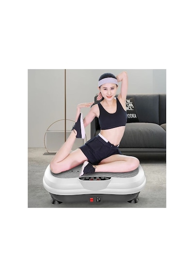 Titreşimli Kondisyon Aleti Ve Egzersiz Aleti - Kumandalı - Çoklu Program Modu Fit Spor Masaj Shaper Karışık