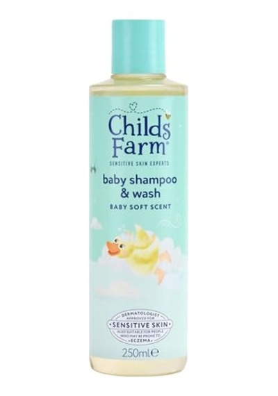 Childs Farm Aloe Vera Ve Salatalık Özlü Bebek Saç Ve Vücut Şampuanı 250ml