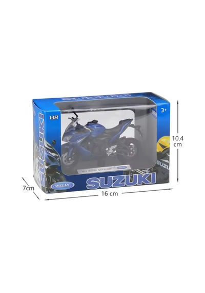 Welly 2017 Suzuki Gsx-s1000f 1:18
