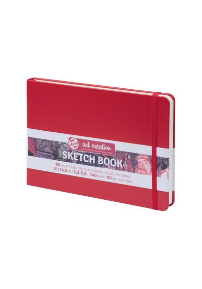 Art creation Sketch Book Eskiz Bloğu 21x14,8 140gr 80 Yaprak KIRM
