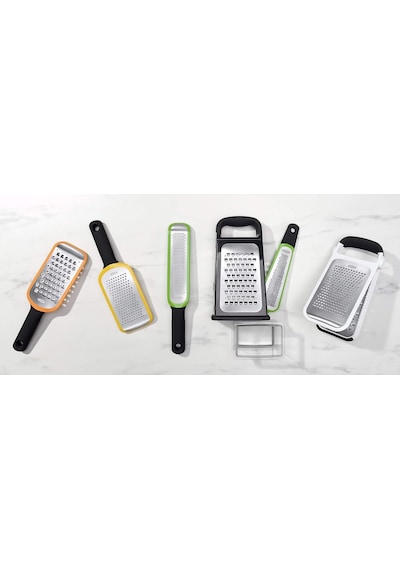 Oxo Good Grips Paslanmaz Çelik El Rendesi, İri Rende Çok Renkli