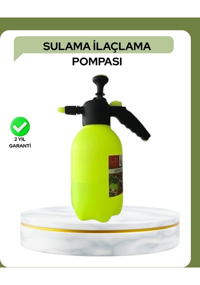 2 Litre Püskürtücü Bakır Nozullu Ayarlı Sprey Temizlik Ve Bahçe Belirtilmemiş