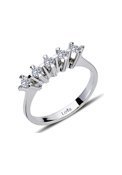 Lova G Renk 0,33 Karat Pırlanta Beştaş Yüzük - 1070073