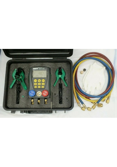 TeknoTown Duoyi Dy517A Dijital Manifold Test Cihazı Soğutma Analizörü Set 506199896