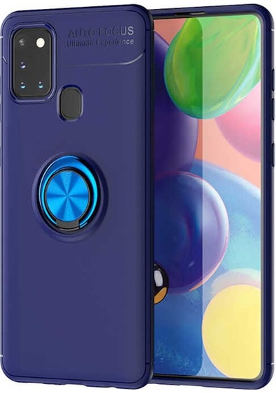 Galaxy A21S Yüzüklü Standli Manyetikli Kamera Çikintili Kilif 566681940