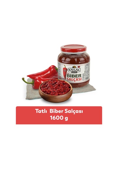 Tatlı Biber Salçası 1600 Gr